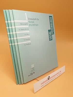 Zeitschrift für Sozialpsychologie ; 32. Jahrgang ; Heft 1-4 ; März, Juni, September, Dezember ; 2...