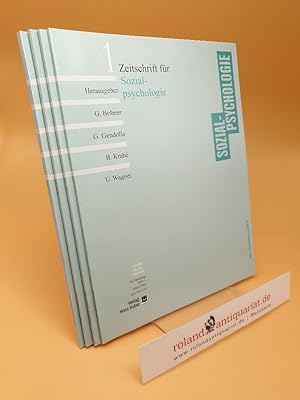 Zeitschrift für Sozialpsychologie ; 36. Jahrgang ; Heft 1-4 ; März, Juni, September, Dezember ; 2...