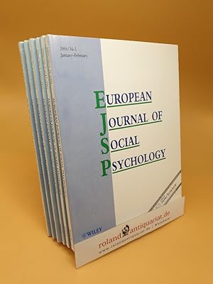 European Journal of Social Psychology ; 2006/36-1 - 2006/36-6 ; January-December ; (6 issues)