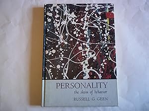 Imagen del vendedor de Personality: The Skein of Behaviour a la venta por Carmarthenshire Rare Books