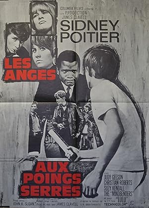 "LES ANGES AUX POINGS SERRÉS (TO SIR WITH LOVE)" Réalisé par James CLAVELL en 1966 avec Sidney PO...