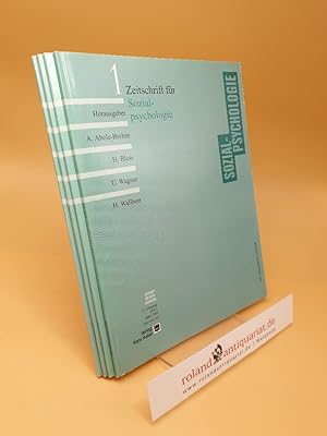 Zeitschrift für Sozialpsychologie ; 33. Jahrgang ; Heft 1-4 ; März, Juni, September, Dezember ; 2...