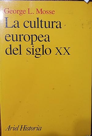 LA CULTURA EUROPEA DEL SIGLO XX