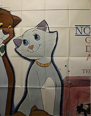 "LES ARISTOCHATS (THE ARISTOCATS)" Réalisé par Wolfgang REITHERMAN en 1970 / Affiche originale fr...