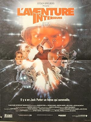 "L'AVENTURE INTERIEURE (INNERSPACE)" Réalisé par Joe DANTE en 1987 avec Dennis QUAID, Martin SHOR...