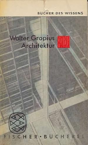 Bild des Verkufers fr Architektur. Wege zu einer optischen Kultur. Ungekrzte Ausgabe. zum Verkauf von ANTIQUARIAT ERDLEN