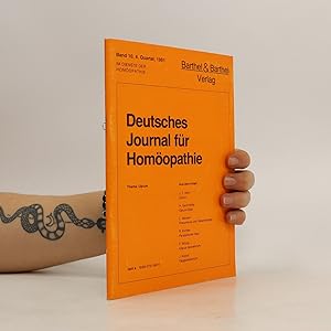 Bild des Verkufers fr Deutsches Journal fr Homopathie zum Verkauf von Bookbot