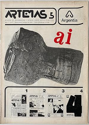 [LATIN AMERICAN AVANT-GARDE] Artemas. Revista de información y opinión sobre artes plásticas [Art...