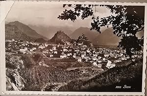 Sion / Sitten. 1 Orig.- Ansichtspostkarte