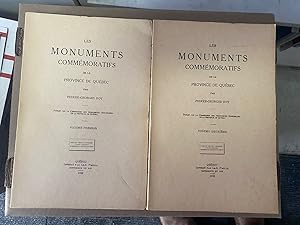 Les Monuments commémoratifs de la Province de Québec ( 2 VOLUMES)