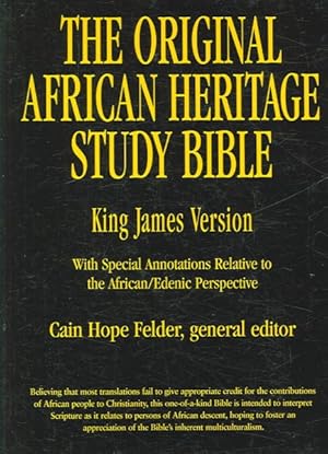 Seller image for Original African Heritage Study Bible : King James Version for sale by GreatBookPrices