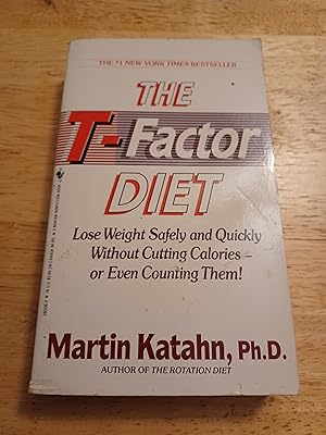 Imagen del vendedor de The T-Factor Diet a la venta por Whitehorse Books