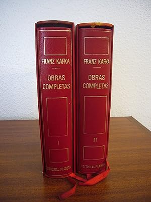 Imagen del vendedor de OBRAS COMPLETAS, I (Novelas. Cuentos. Relatos) y II (Escritos ntimos) a la venta por Libros Mmesis