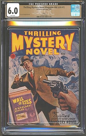 Thrilling Mystery Novel 1945 November, #66. CGC FN 6.0 White Pages Yakima Pedigree.