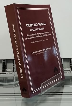 Imagen del vendedor de Derecho penal, parte general (segunda edicin). temas 1 al 25 del programa de fiscales, y 1 al 23 de jueces a la venta por Librera Dilogo