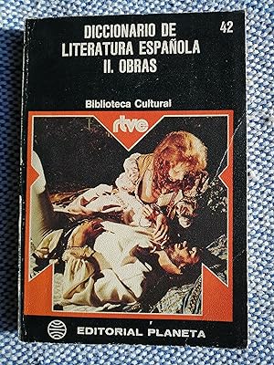 Immagine del venditore per Diccionario de literatura espaola. II : obras venduto da Perolibros S.L.