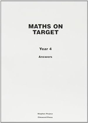 Bild des Verkufers fr Maths on Target Year 4 Answers zum Verkauf von WeBuyBooks