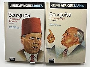 Imagen del vendedor de Bourguiba tome 1 A la conqute d'un destin 1901-1957 tome 2 Un si long rgne 1957-1989 a la venta por Lioudalivre