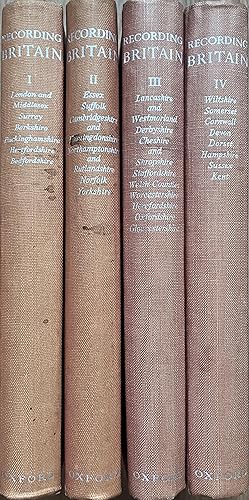 Image du vendeur pour Recording Britain [4 Volumes] mis en vente par Object Relations, IOBA