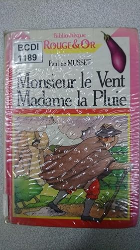 Imagen del vendedor de Monsieur Le Vent Madame La Pluie a la venta por Dmons et Merveilles