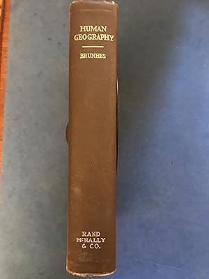 Imagen del vendedor de HUMAN GEOGRAPHY - AN ATTEMPT AT A POSITIVE CLASSIFICATION PRINCIPLES AND EXAMPLES a la venta por Haddington Rare Books