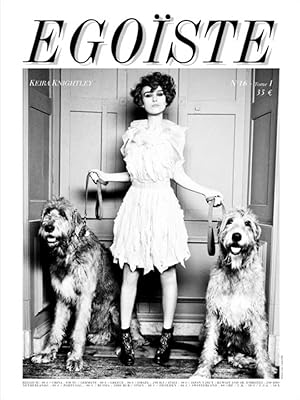 Bild des Verkufers fr EGOISTE Magazine #16 KEIRA KNIGHTLEY James Thierre BRAND NEW Sealed Volume 1-2 zum Verkauf von Magscorner