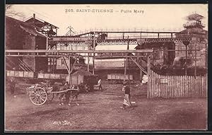 Ansichtskarte Saint-Étienne, Puits Mars