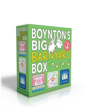 Immagine del venditore per Boynton's Big Barnyard Box (Boxed Set): Perfect Piggies!; Fifteen Animals!; Barnyard Dance! (Board Book) venduto da BargainBookStores