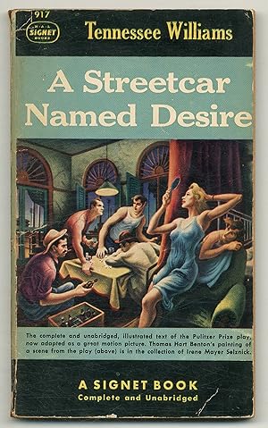 Bild des Verkufers fr A Streetcar Named Desire zum Verkauf von Between the Covers-Rare Books, Inc. ABAA