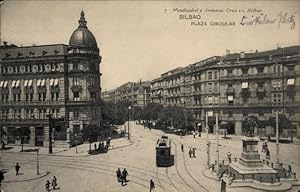 Ansichtskarte / Postkarte Bilbao Baskenland, Plaza Circular