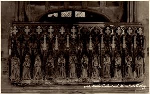 Bild des Verkufers fr Ansichtskarte / Postkarte Exeter Devon England, Kathedrale, Minstrels' Gallery zum Verkauf von akpool GmbH
