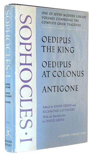 Seller image for Sophocles I: Oedipus the King; Oedipus at Colonus; Antigone (The Complete Greek Tragedies, Volume III). for sale by The Bookworm