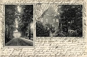 Bild des Verkufers fr Ansichtskarte / Postkarte Penzlin in Mecklenburg, Alte und neue Burg zum Verkauf von akpool GmbH