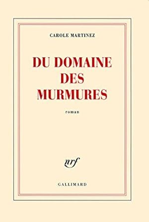 Seller image for Du domaine des Murmures for sale by WeBuyBooks