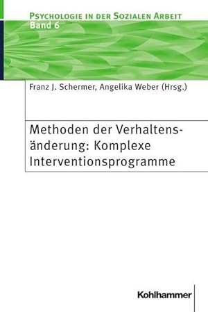 Seller image for Methoden der Verhaltensnderung: Komplexe Interventionsprogramme for sale by AHA-BUCH GmbH