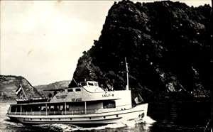 Ansichtskarte / Postkarte Passagierschiff Lilly R. auf dem Rhein, Reederei Feenstra, Rotterdam