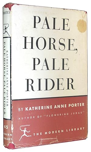 Seller image for Pale Horse, Pale Rider. for sale by The Bookworm