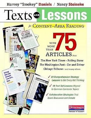 Bild des Verkufers fr Texts and Lessons for Content-Area Reading: With More Than 75 Articles from the New York Times, Rolling Stone, the Washington Post, Car and Driver, Ch zum Verkauf von moluna