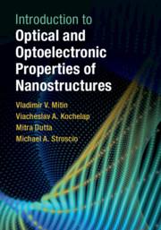 Bild des Verkufers fr Introduction to Optical and Optoelectronic Properties of Nan zum Verkauf von moluna