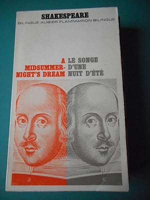 Imagen del vendedor de A midsummer-night's dream - Le songe d'une nuit d'ete a la venta por Frederic Delbos