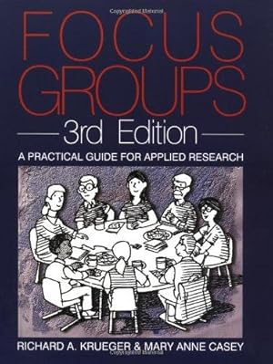 Bild des Verkufers fr Focus Groups: A Practical Guide for Applied Research zum Verkauf von WeBuyBooks