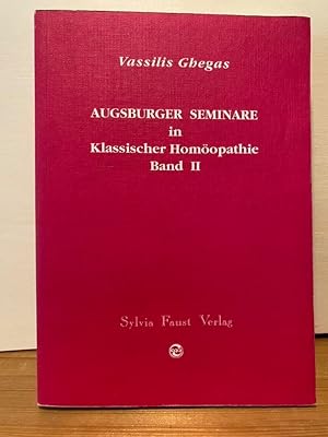 Augsburger Seminare in Klassischer Homöopathie: BD II