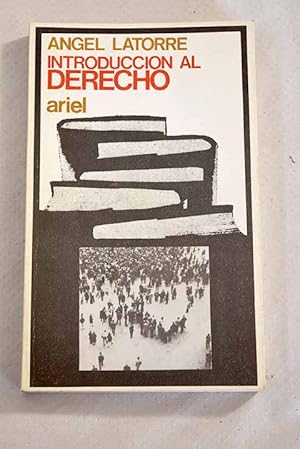 Imagen del vendedor de Introduccin al derecho a la venta por Alcan Libros