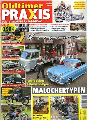 OLDTIMER PRAXIS 7/2020 Isabella Pick-up & B 611 Abschlepper