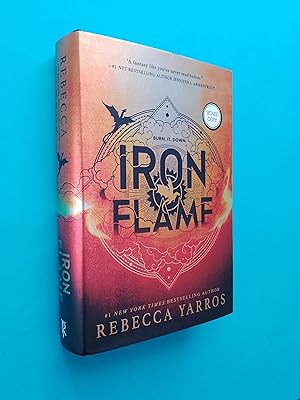 *SIGNED* Iron Flame (The Empyrean Book 2, sequel to Fourth Wing)