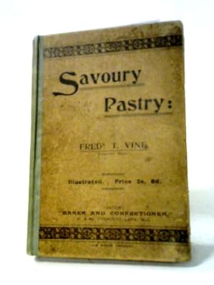 Image du vendeur pour Savoury Pastry mis en vente par World of Rare Books