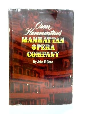 Seller image for Oscar Hammerstein's Manhattan Opera Company for sale by World of Rare Books