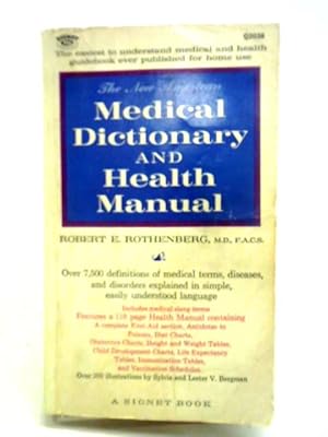 Bild des Verkufers fr The New American Medical Dictionary and Health Manual zum Verkauf von World of Rare Books