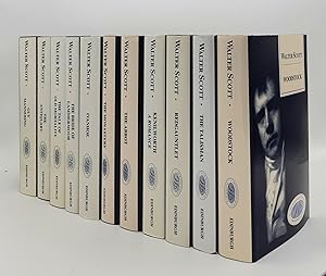 Seller image for EDINBURGH EDITION OF THE WAVERLEY NOVELS 7 Volumes Guy Mannering, Antiquary, Tale of Old Mortality, Bride of Lammermoor, Ivanhoe, Kenilworth, Redgauntlet for sale by Rothwell & Dunworth (ABA, ILAB)