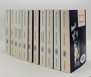 Immagine del venditore per EDINBURGH EDITION OF THE WAVERLEY NOVELS 7 Volumes Guy Mannering, Antiquary, Tale of Old Mortality, Bride of Lammermoor, Ivanhoe, Kenilworth, Redgauntlet venduto da Rothwell & Dunworth (ABA, ILAB)